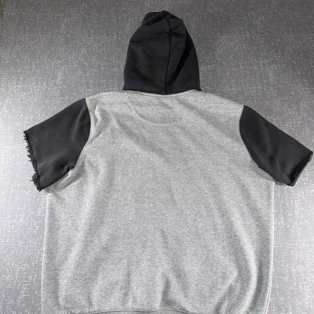 USC Trojans Hoodie Sweatshirt Mens XL Gray NCAA Football Nike Short Sleeve